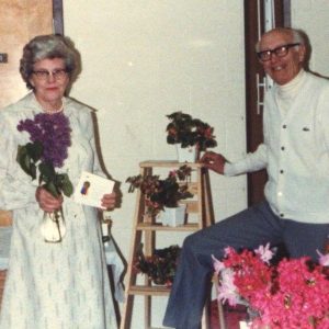 THC Flower Show prize winners in 1970s - the Caseys