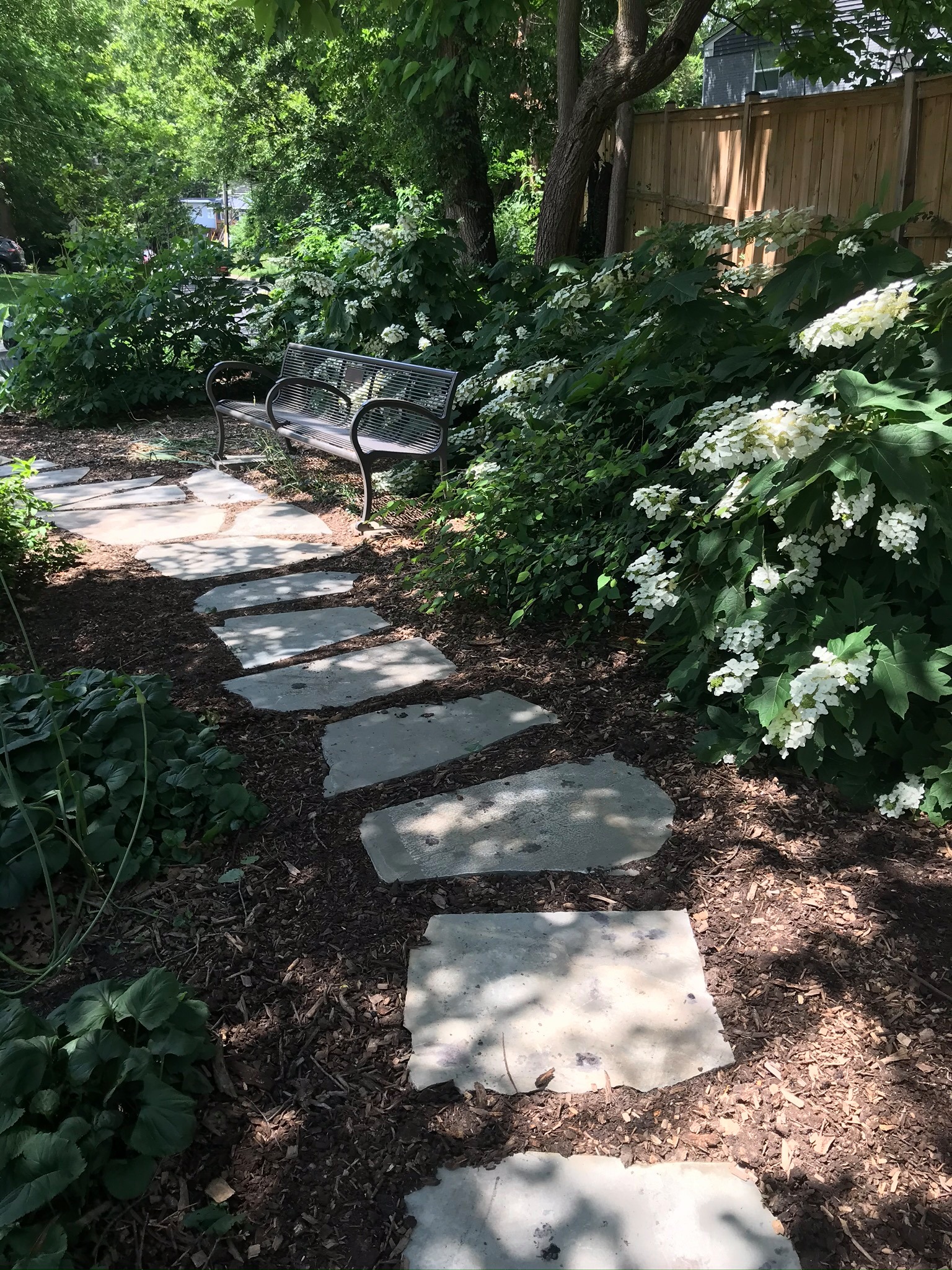 Centennial Garden path